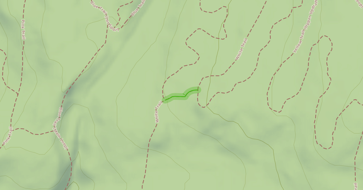 Map preview of Yellow & White Trail (Elevator)