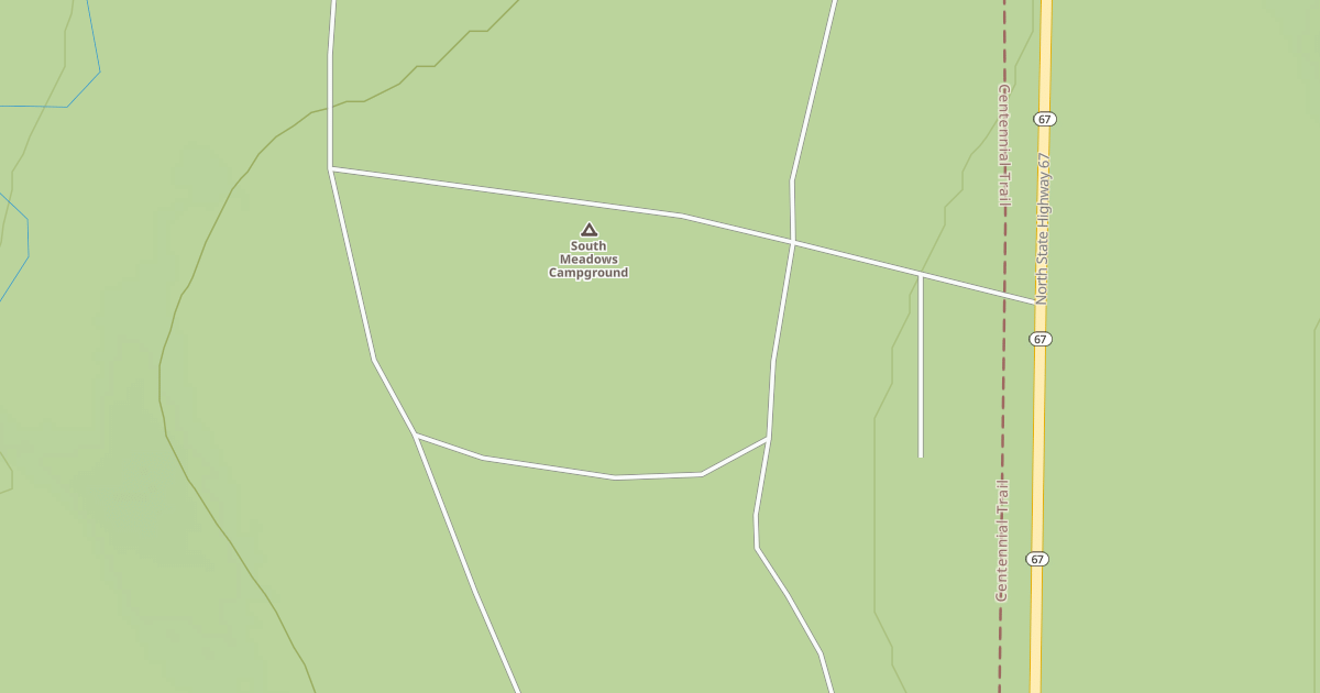Map preview of SOUTH MEADOWS CG CENTER RD S