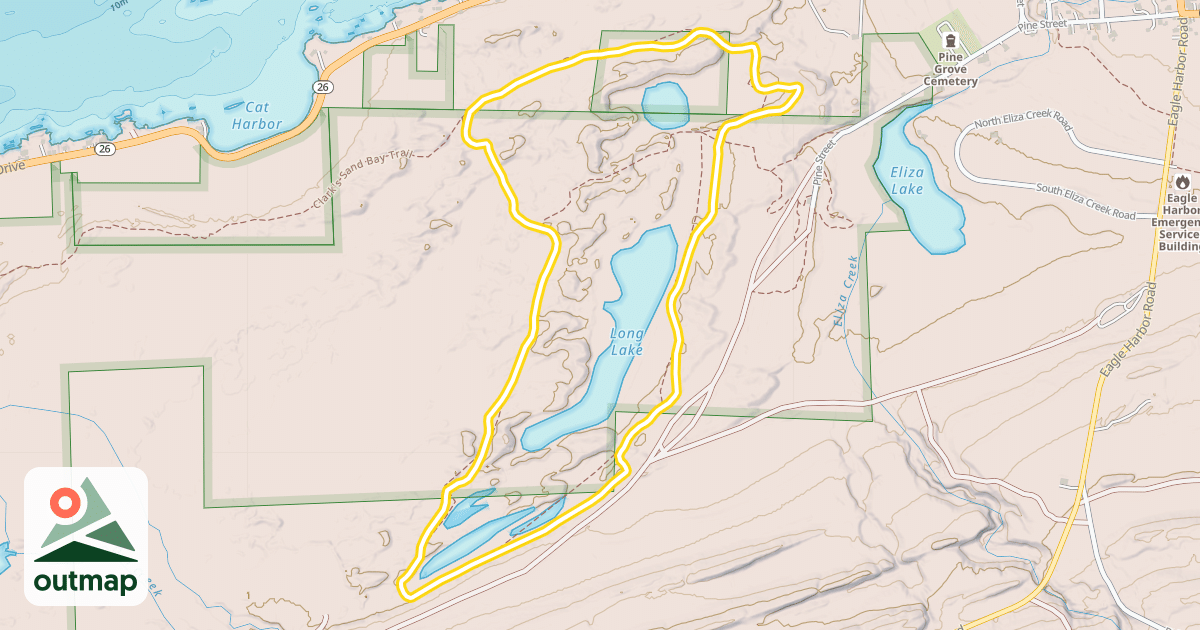 Map of Dorothy & Fritz Carlton Loop
