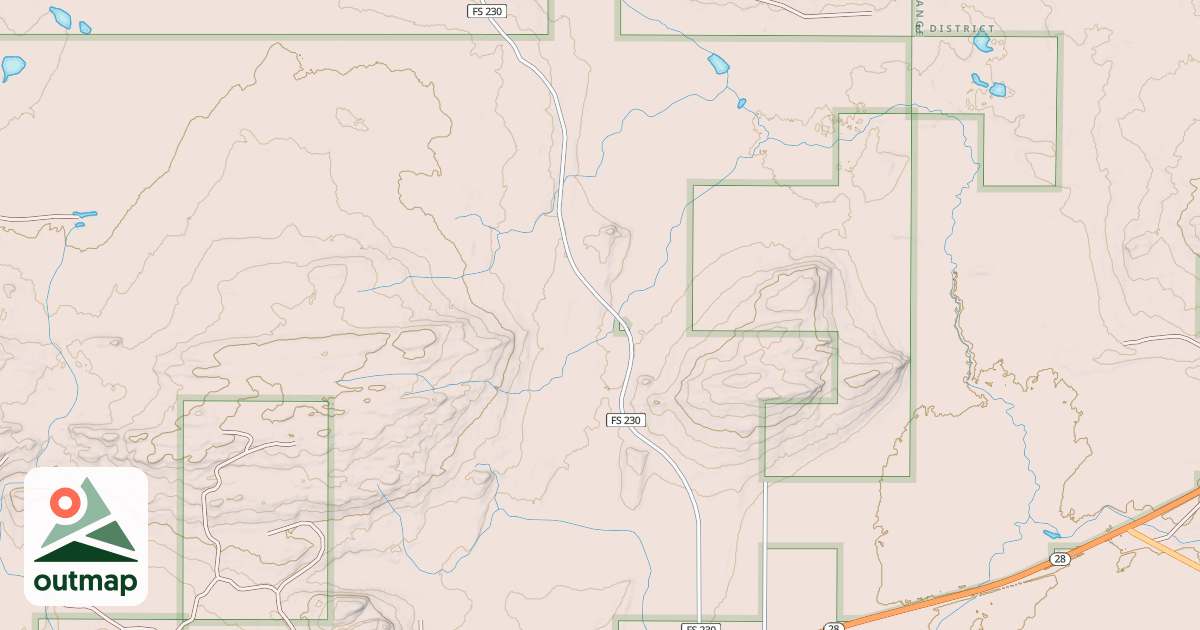 Map of FDR230