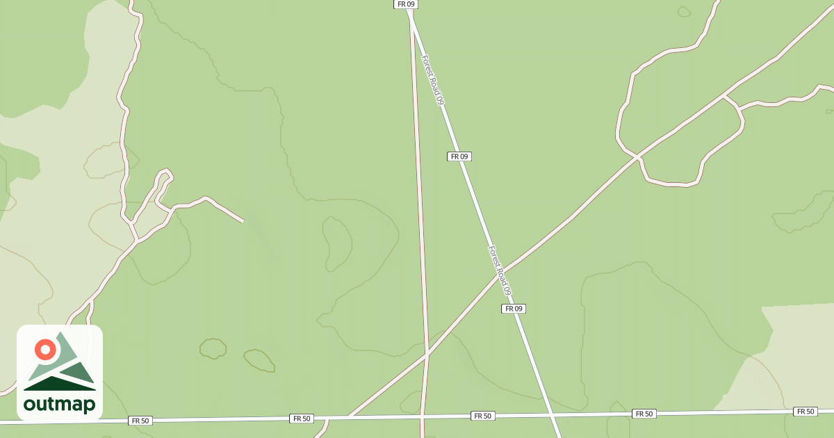 Map of USFS Motor Vehicle Use Map Roads {2D409D9D-2210-4449-9B63-11D6945299AD}