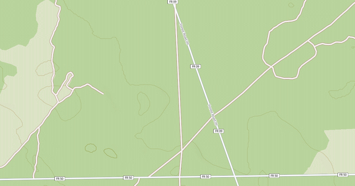 Map preview of USFS Motor Vehicle Use Map Roads {2D409D9D-2210-4449-9B63-11D6945299AD}