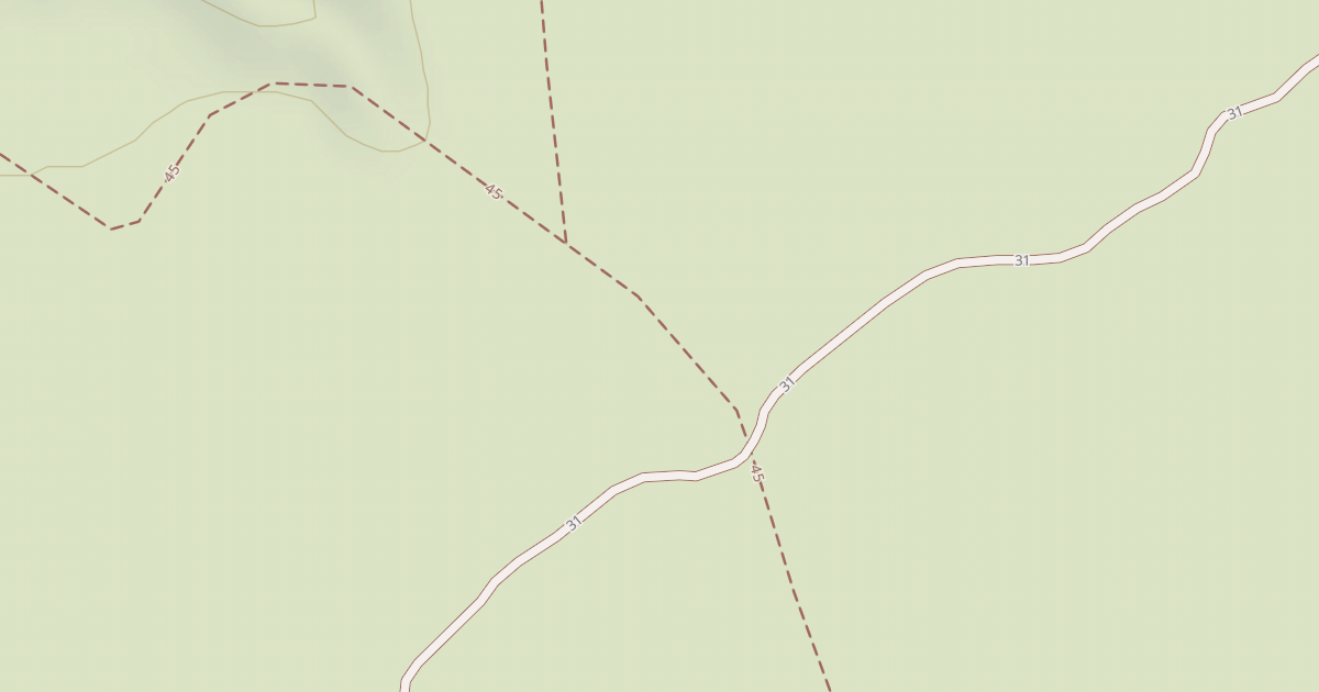 Map preview of Cline Buttes Tr 45