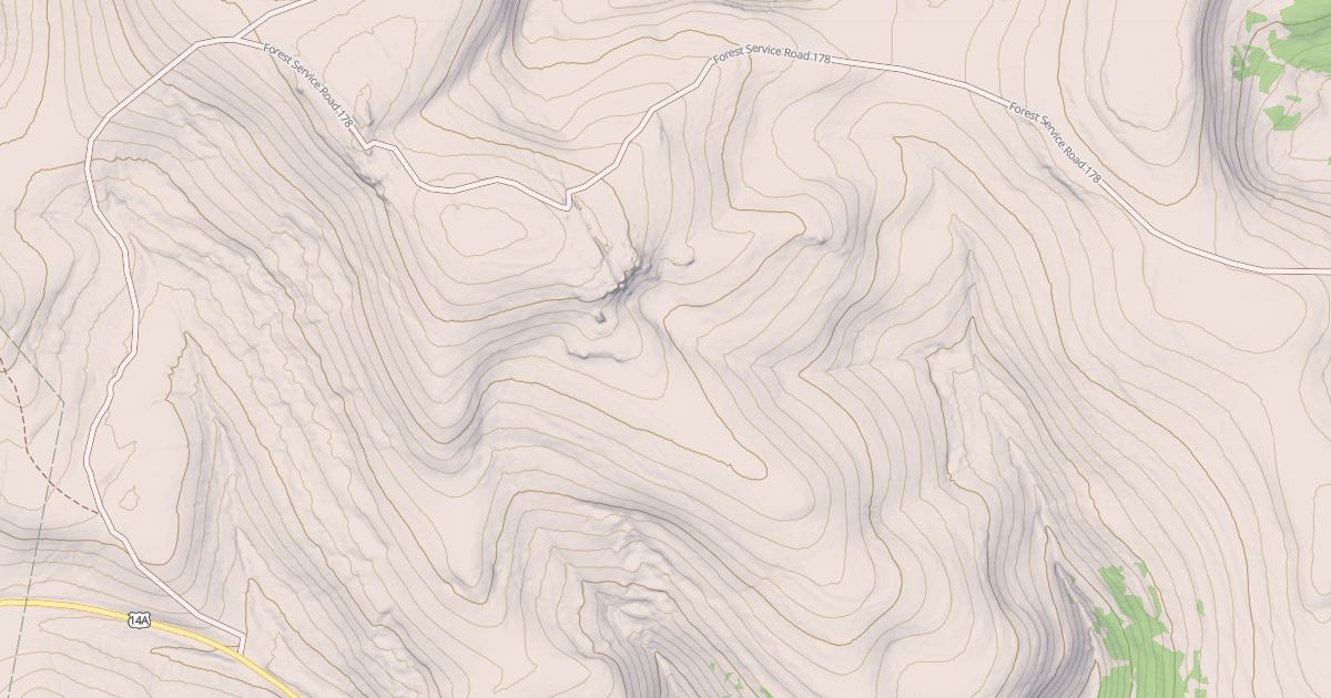 Map preview of FOOLS CREEK
