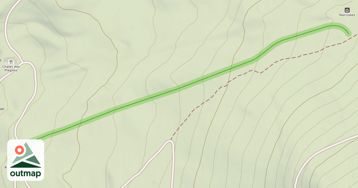Map of Balmettes