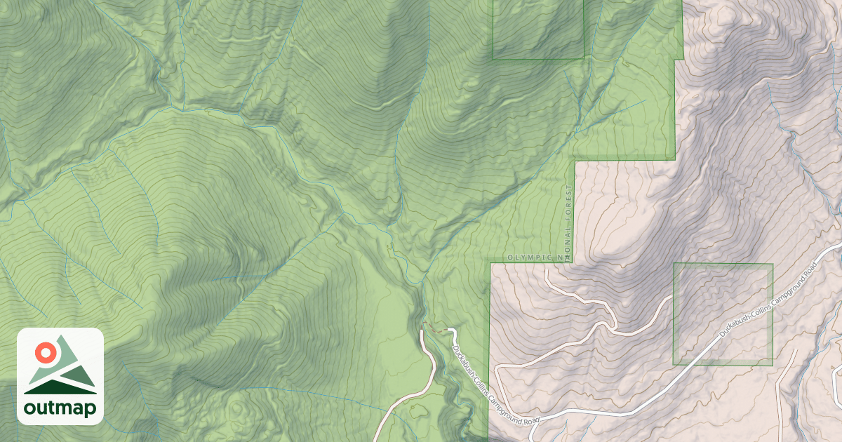 Map of USFS Motor Vehicle Use Map Roads {9DCD87FB-C59F-45F5-A69C-D123EFBAF362}