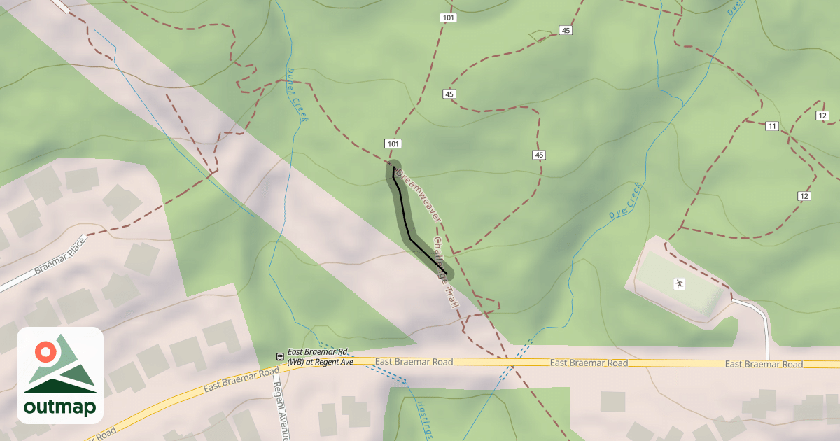 Map of Challenge Trail