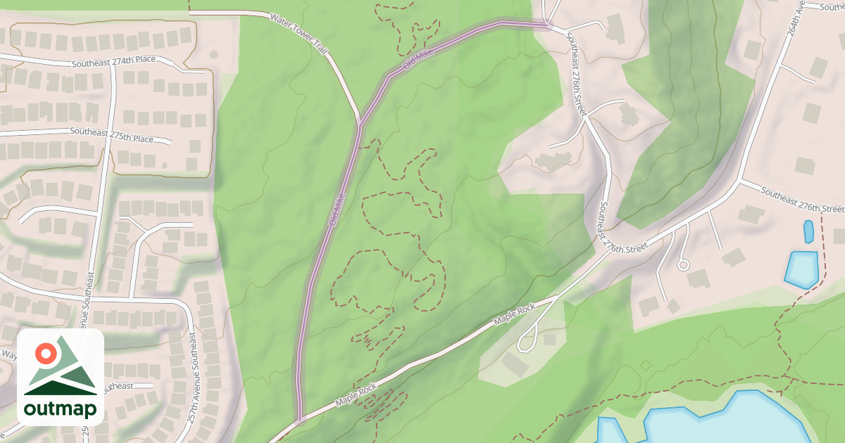 Map of Old Mike