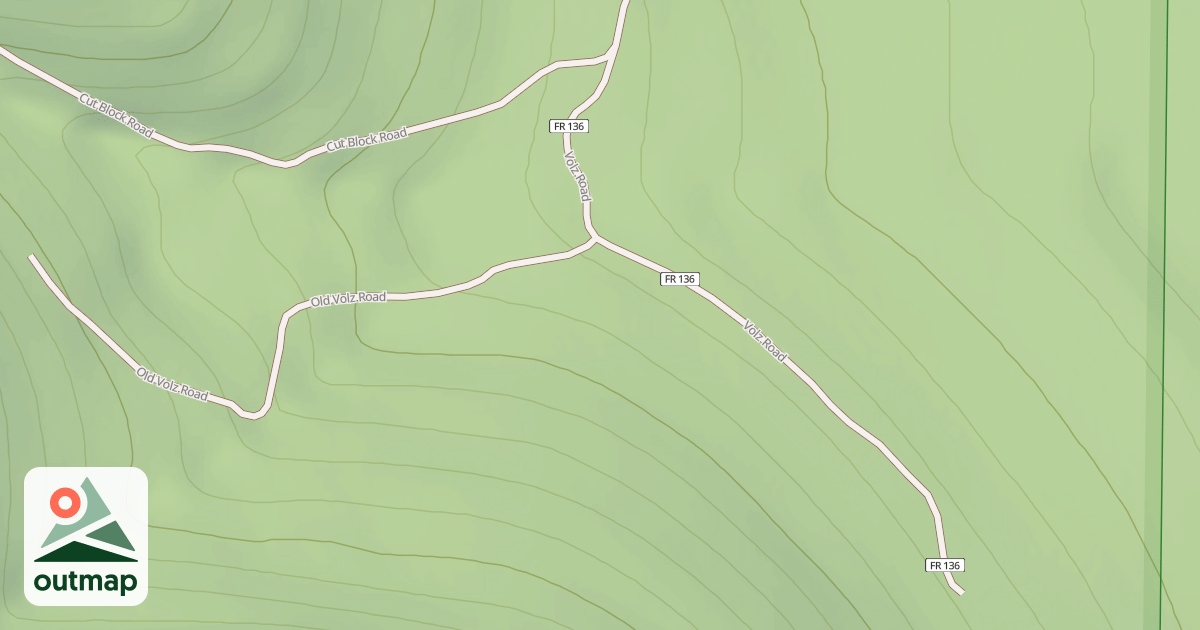 Map of OLD VOLZ