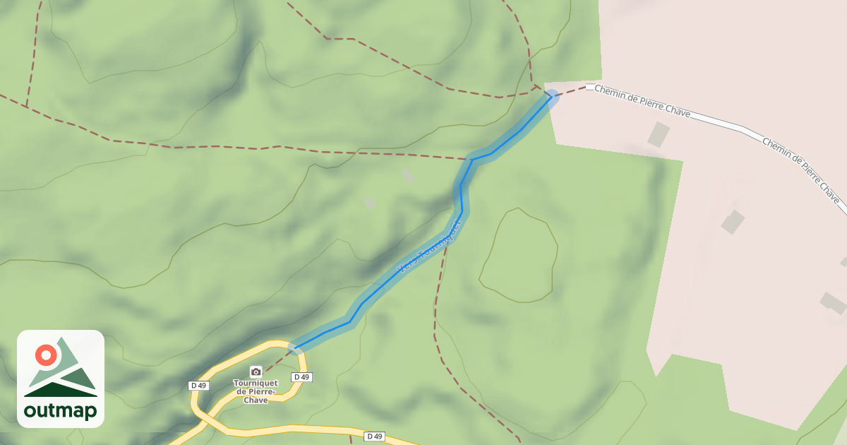 Map of Vers Tourniquet