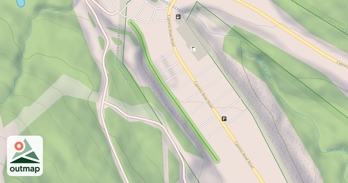 Map of Access to Raven Ridge