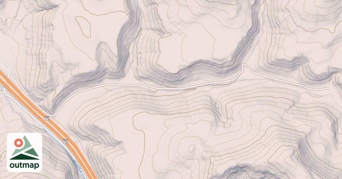 Map of 40225