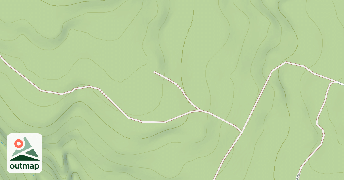 Map of USFS Motor Vehicle Use Map Roads {4D0046C4-3137-41A3-A4A0-502A4304ED33}