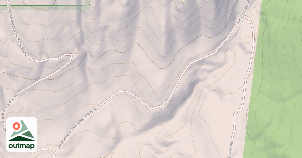 Map of RUBY CREEK