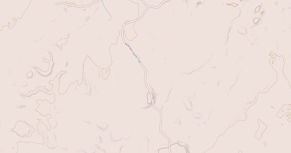 Map preview of Matthew Lourey State Trail