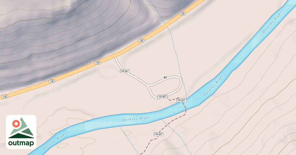 Map of BEAR CRK TH