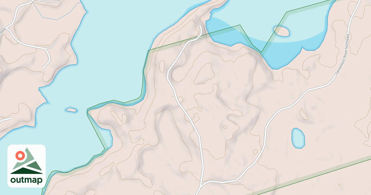 Map of FAHRENHOLZ ROAD SPUR D