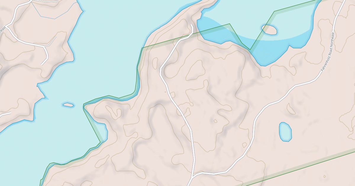 Map preview of FAHRENHOLZ ROAD SPUR D