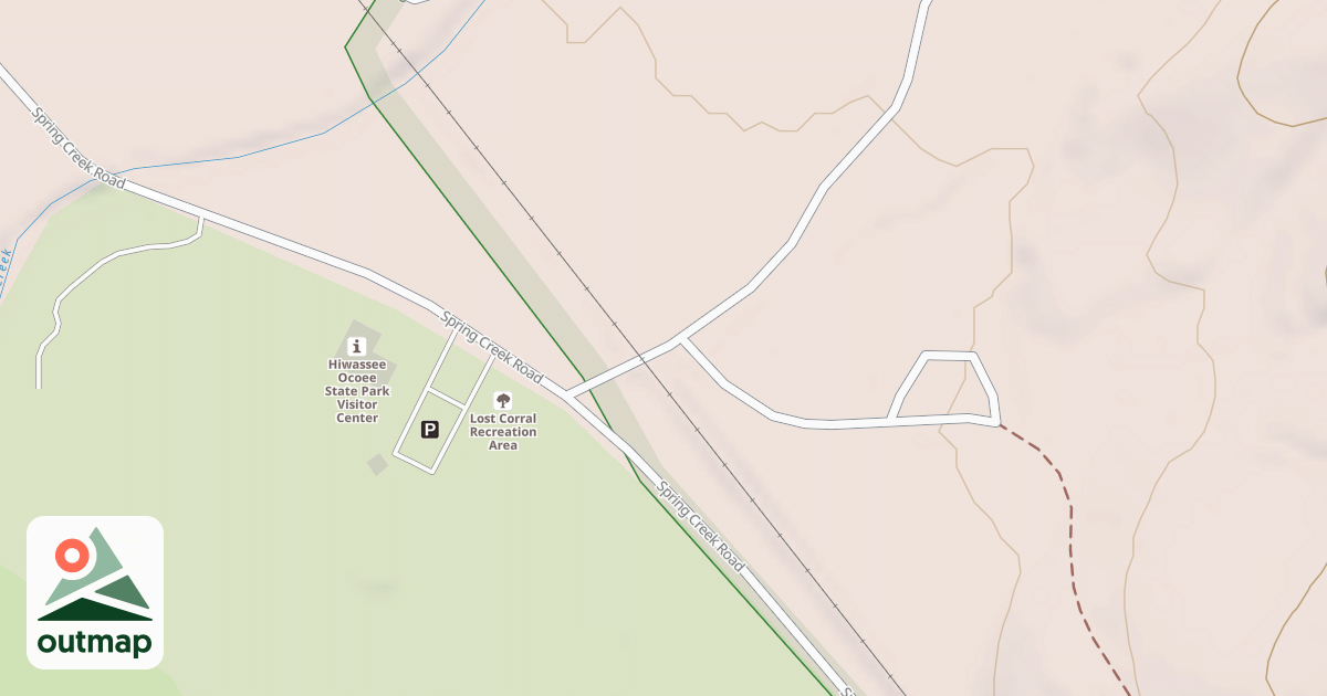 Map of LOST CORRAL HORSE CAMP