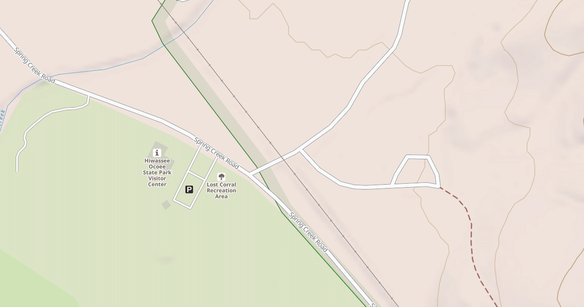 Map preview of LOST CORRAL HORSE CAMP
