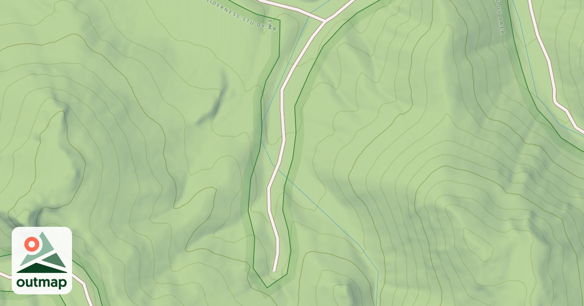 Map of MIDDLE SPUR