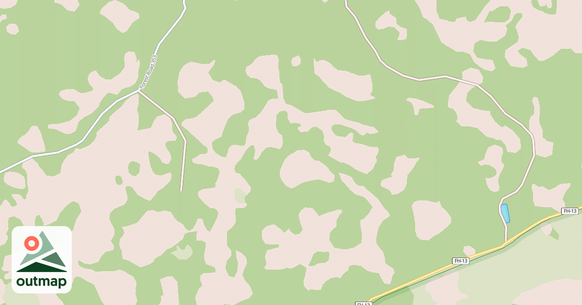 Map of USFS National Forest System Roads {1DAA7AC1-3F14-4940-BBAE-010D0554AC06}