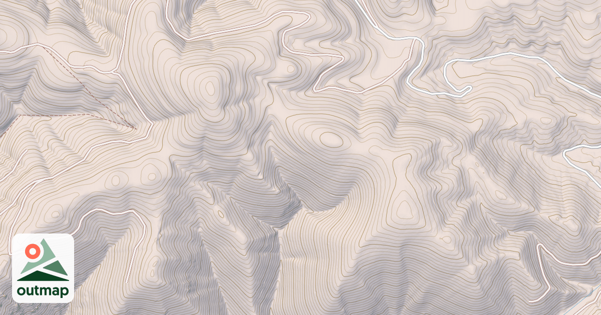 Map of BURNER SPUR
