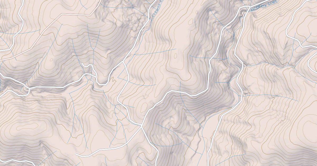 Map preview of BUCKHORN CREEK