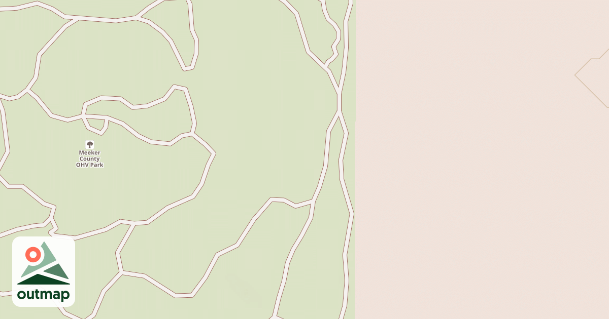 Map of Meeker County ATV/OHM Trails
