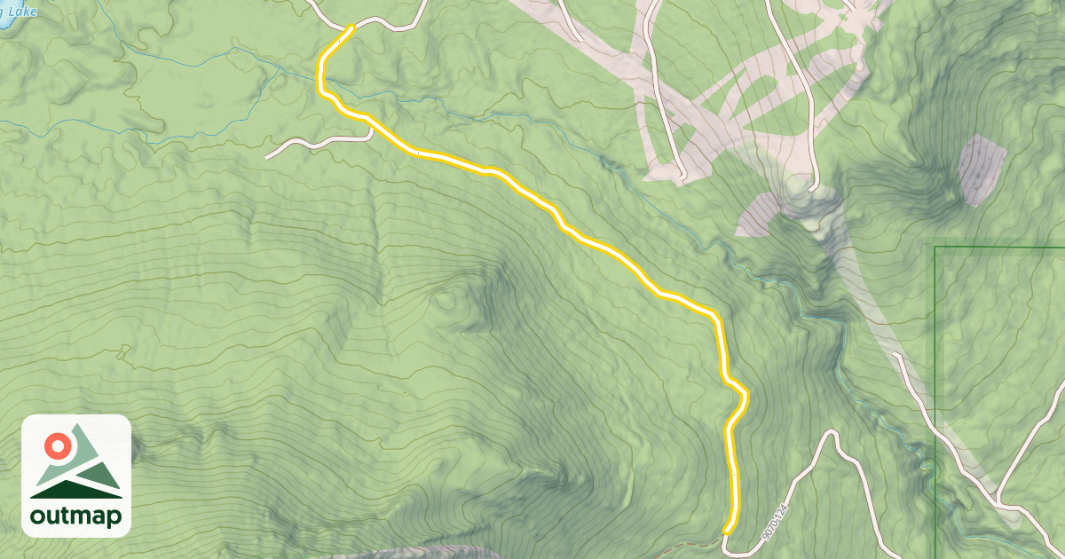 Map of Hidden Valley