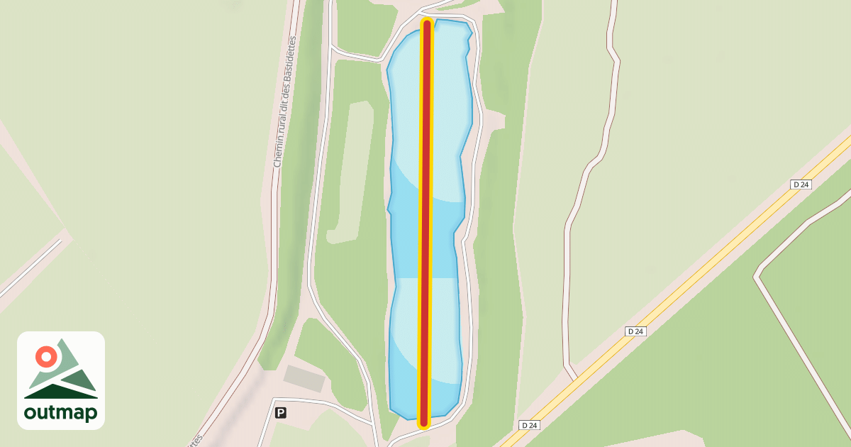 Map of Big Line