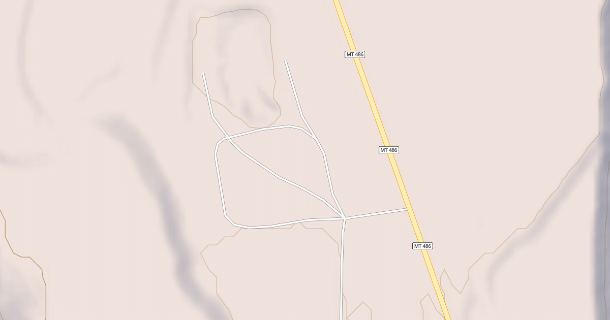 Map preview of GLACIER RIM PIT