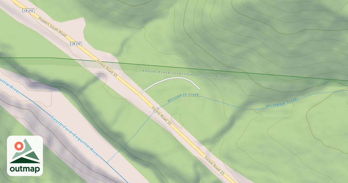 Map of BOUNDARY CAMP