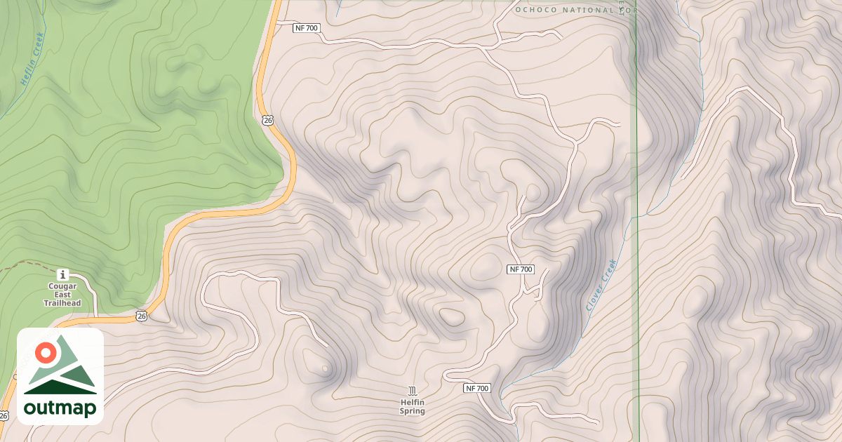 Map of USFS National Forest System Roads {CFB1E2A3-6C46-44E2-A467-93669951EC67}