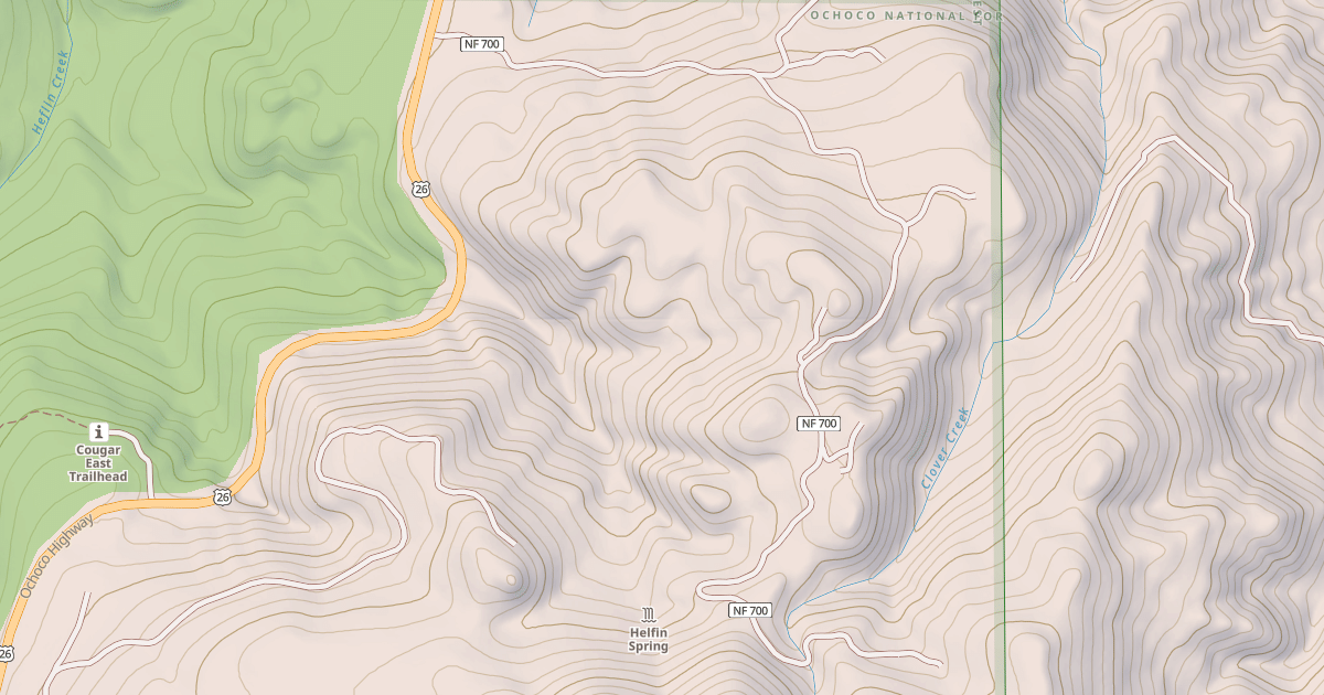 Map preview of USFS National Forest System Roads {CFB1E2A3-6C46-44E2-A467-93669951EC67}