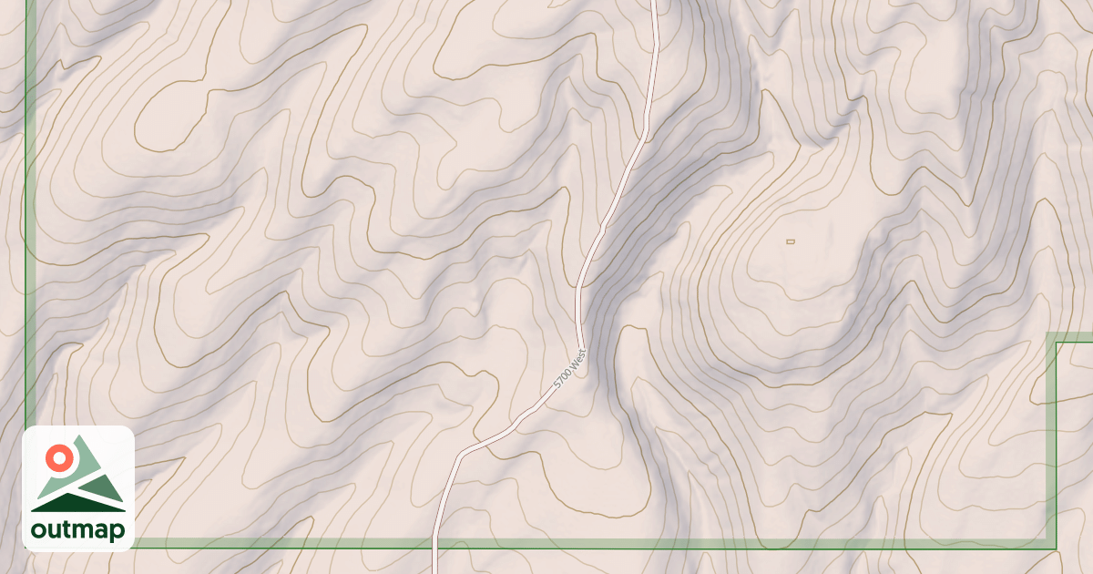 Map of MONSON CANYON