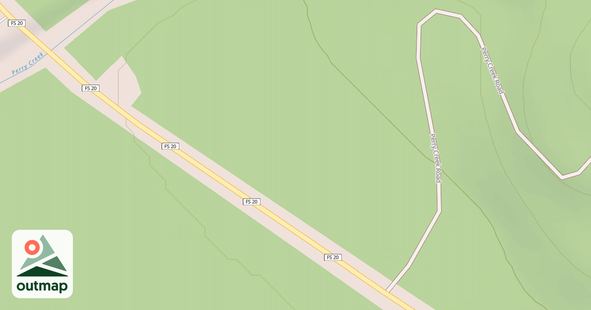 Map of PERRY CR CG