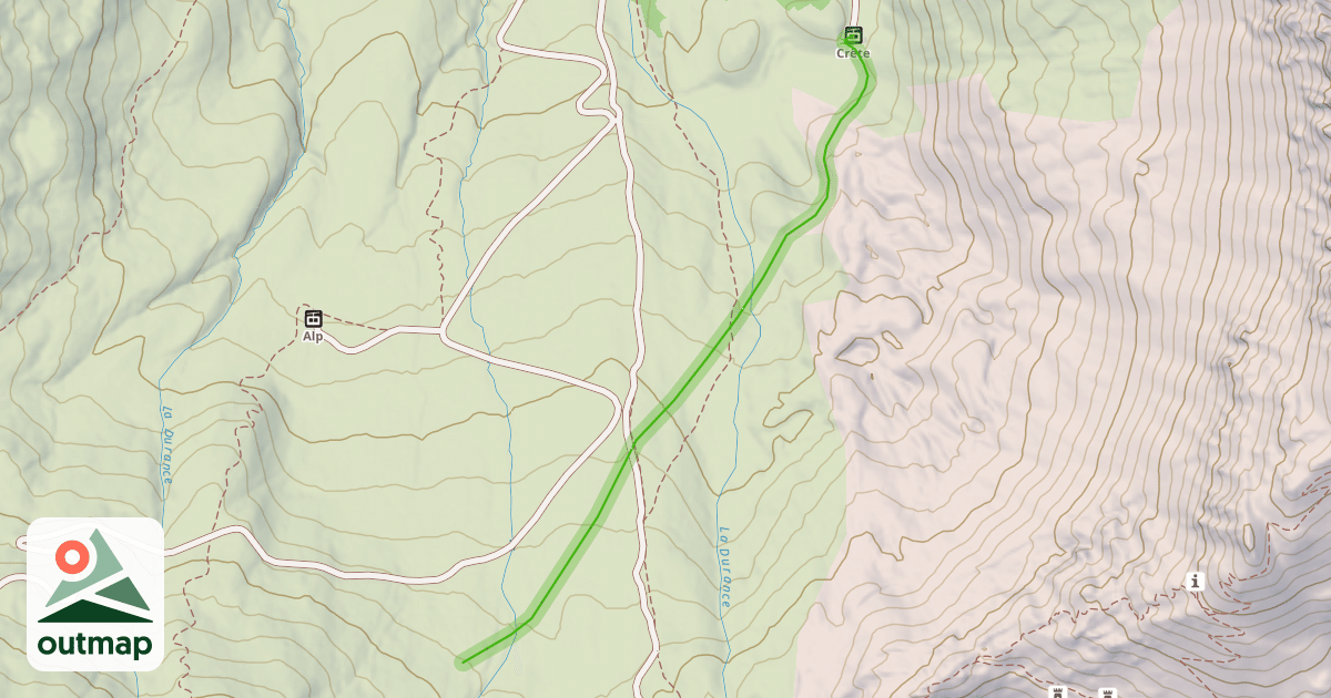 Map of Le Sentier