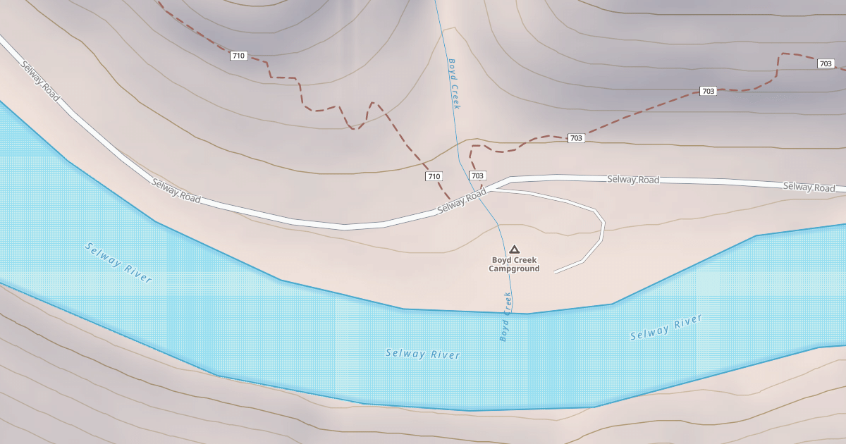 Map preview of BOYD CR