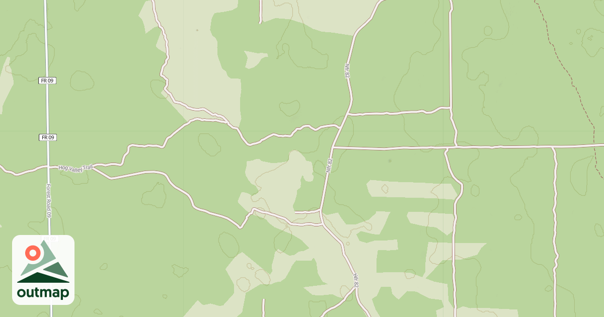 Map of MOTORCYCLE TRAIL