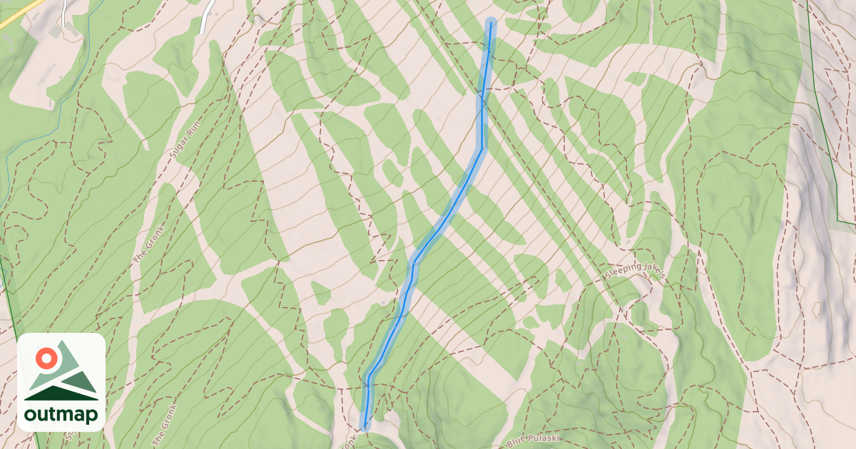 Map of Deer Run