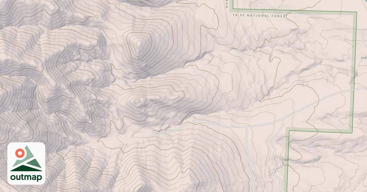 Map of USFS National Forest System Roads {404F0622-90D7-4785-9226-A86639B9A43D}