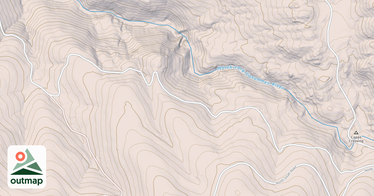 Map of BEAR MEADOW LOOP