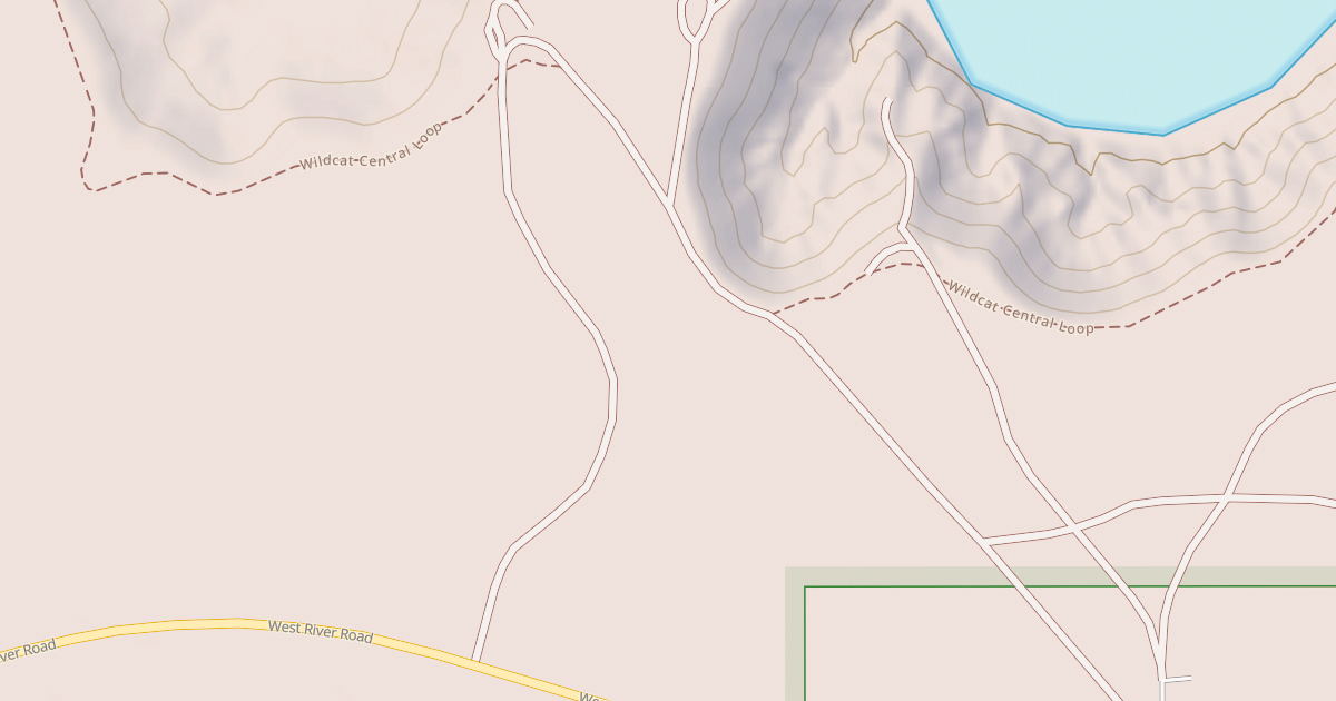 Map preview of COOKE DAM SUBSTATION WEST