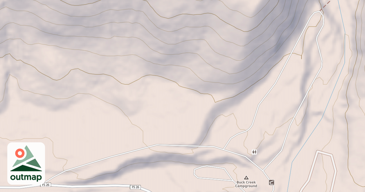 Map of W BUCK CR CG