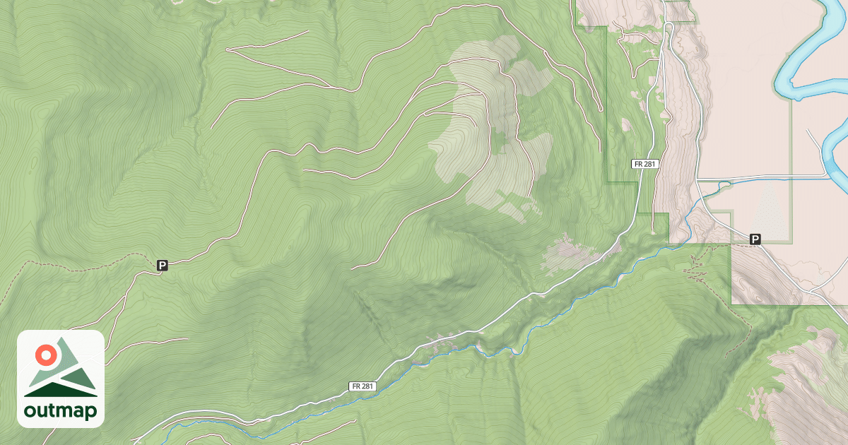 Map of SMITH CREEK