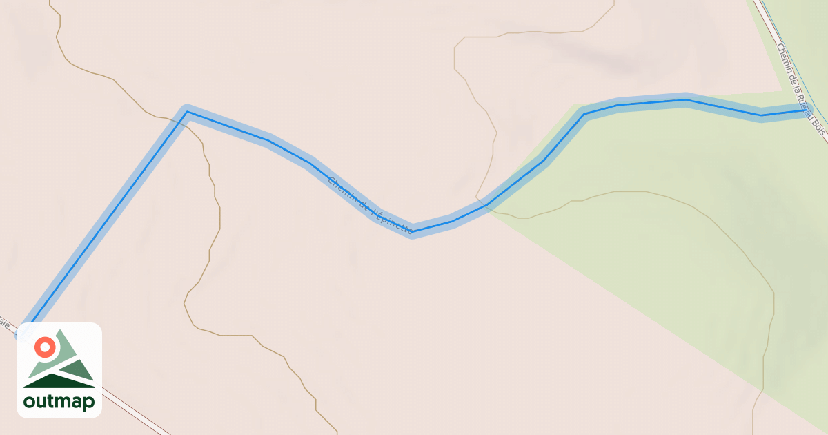 Map of Chemin de l'Épinette