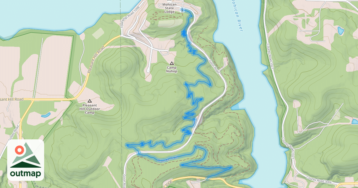 Map of Osprey Trail