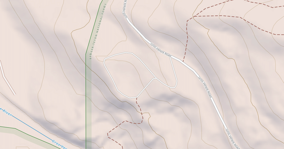 Map preview of GROS VENTRE RIVER DISP REC