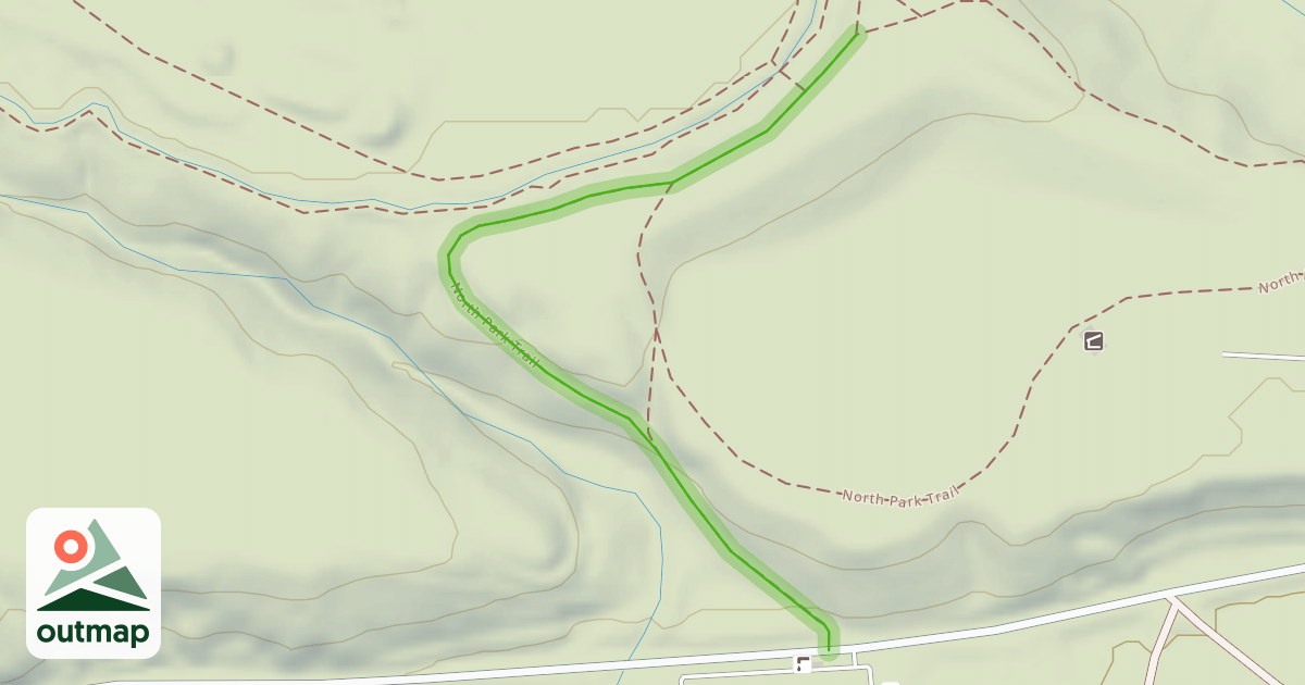Map of North Park Trail